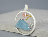 Blue Mountain Pendant Pendant - FaunaFloral