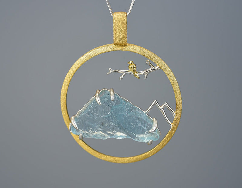 Blue Mountain Pendant Pendant - FaunaFloral