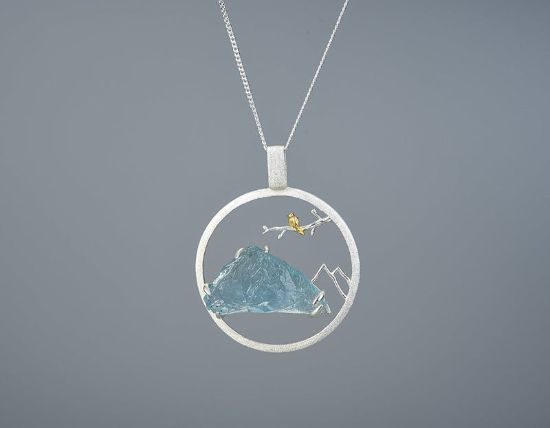 Blue Mountain Pendant Pendant - FaunaFloral