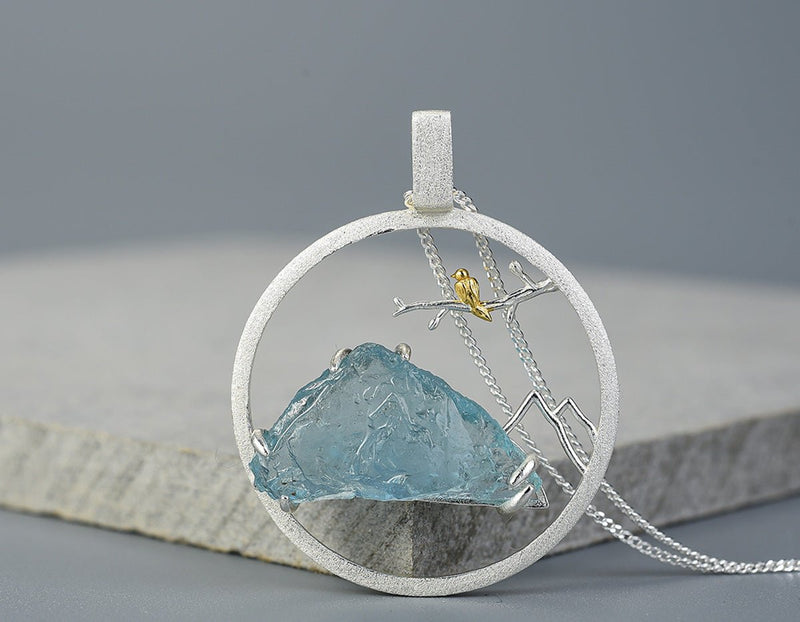 Blue Mountain Pendant Pendant - FaunaFloral