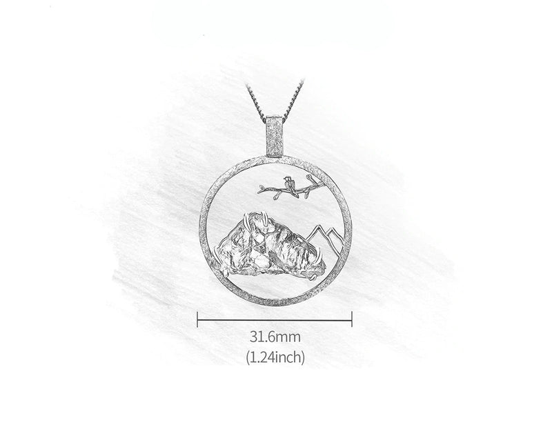 Blue Mountain Pendant Pendant - FaunaFloral