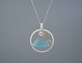 Blue Mountain Pendant Pendant - FaunaFloral