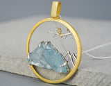 Blue Mountain Pendant Pendant - FaunaFloral