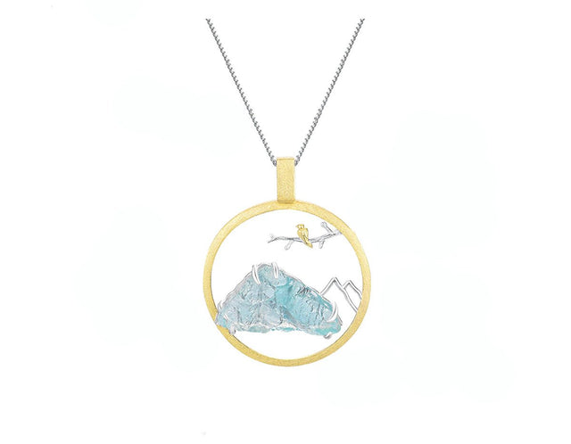 Blue Mountain Pendant Pendant - FaunaFloral