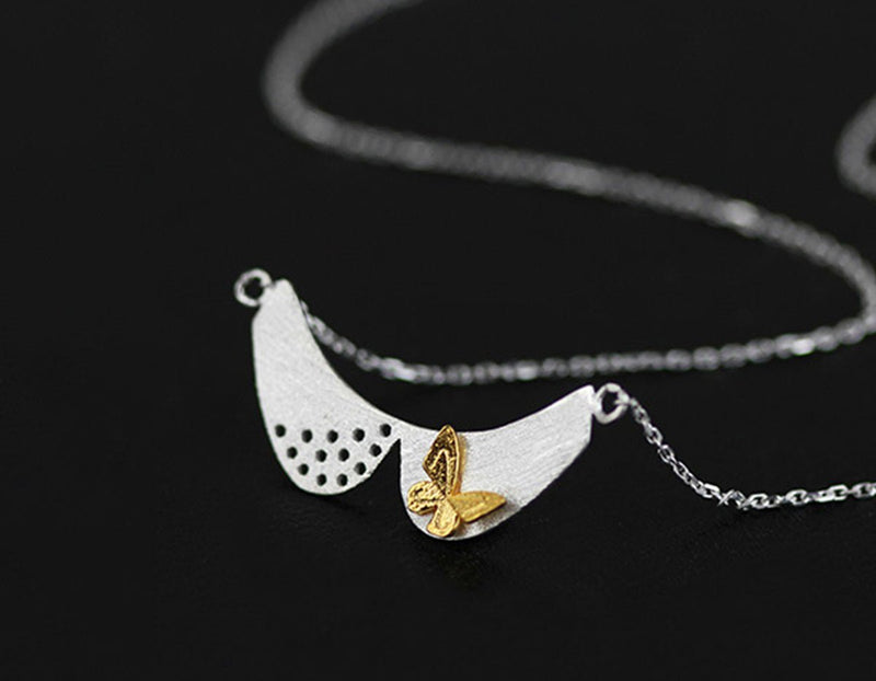 Butterfly Collar Necklace Necklace - FaunaFloral