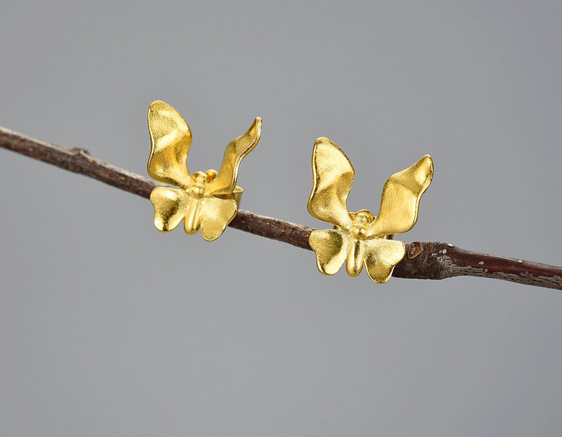 Butterfly Stud Earring Earring - FaunaFloral