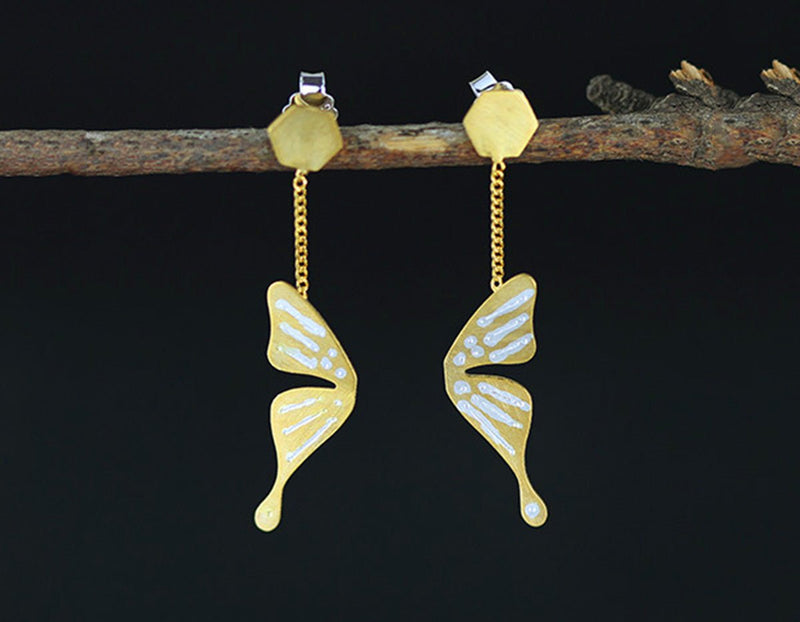 Butterfly Wings Earring Earring - FaunaFloral