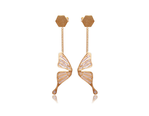 Butterfly Wings Earring Earring - FaunaFloral