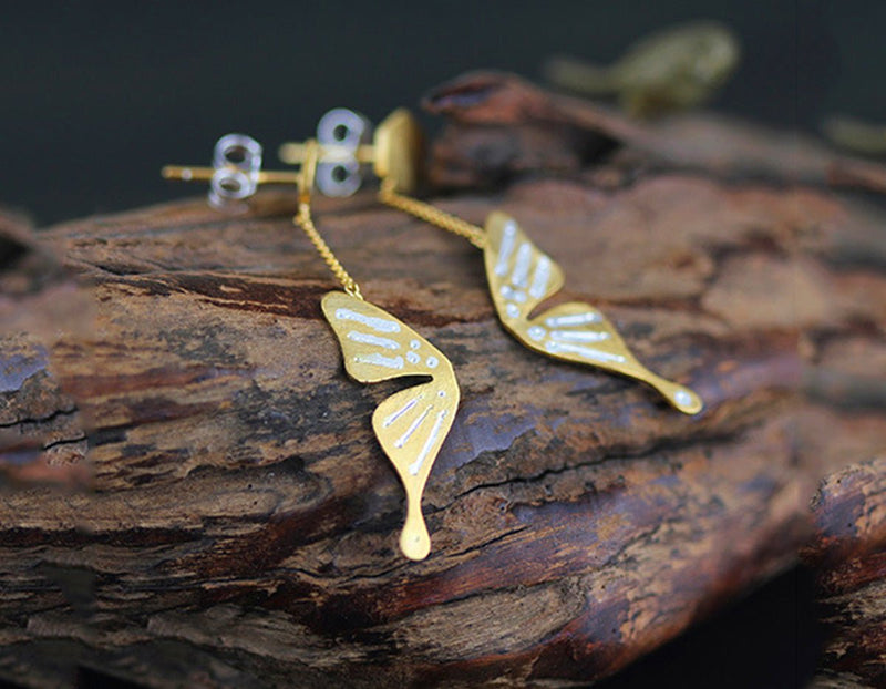 Butterfly Wings Earring Earring - FaunaFloral