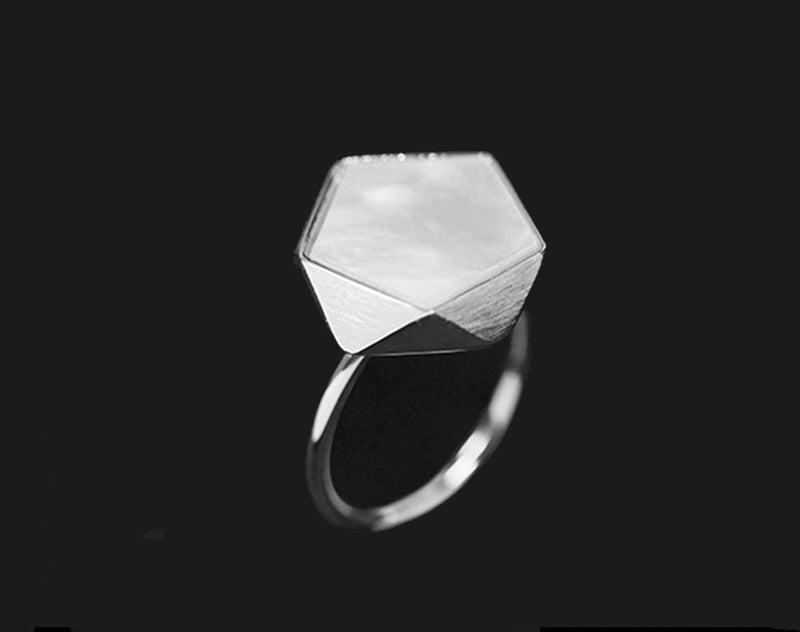 Pentagon Geometric Ring