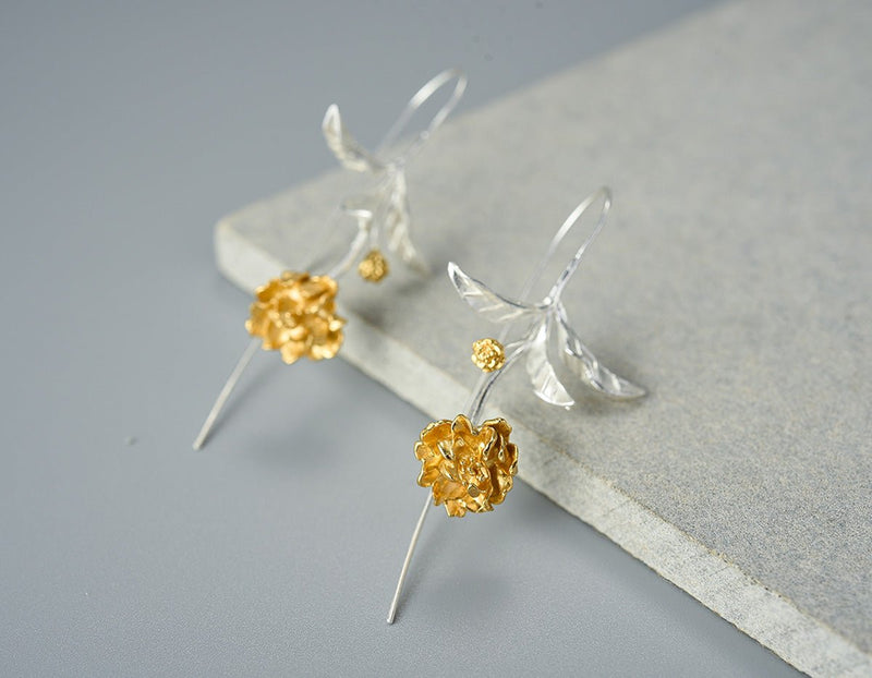 Cherry Blossoms Flower Earrings Earring - FaunaFloral