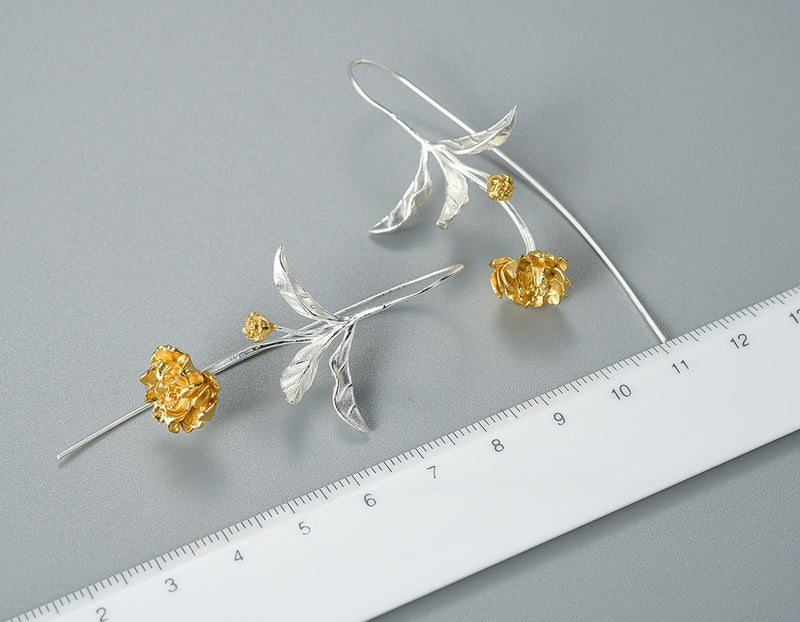 Cherry Blossoms Flower Earrings Earring - FaunaFloral