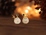 Christmas Reindeer Earring Earring - FaunaFloral