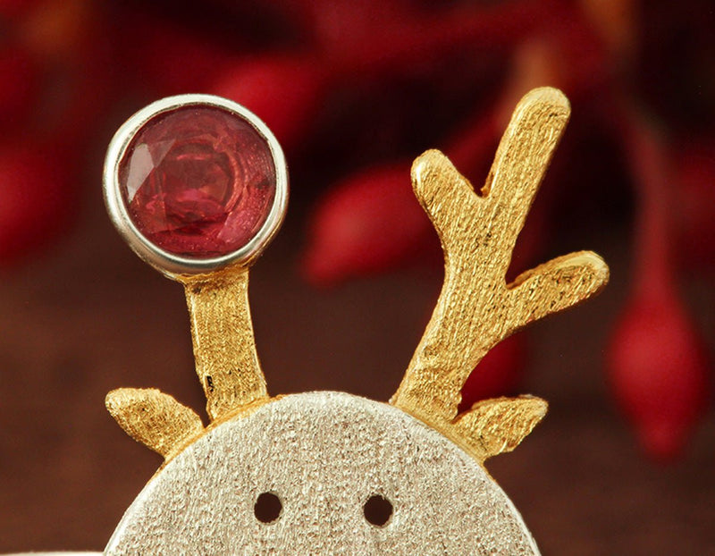 Christmas Reindeer Ring Ring - FaunaFloral