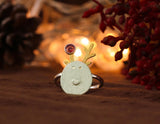 Christmas Reindeer Ring Ring - FaunaFloral