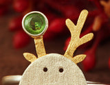 Christmas Reindeer Ring Ring - FaunaFloral