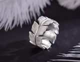 Classic Feather Ring Ring - FaunaFloral