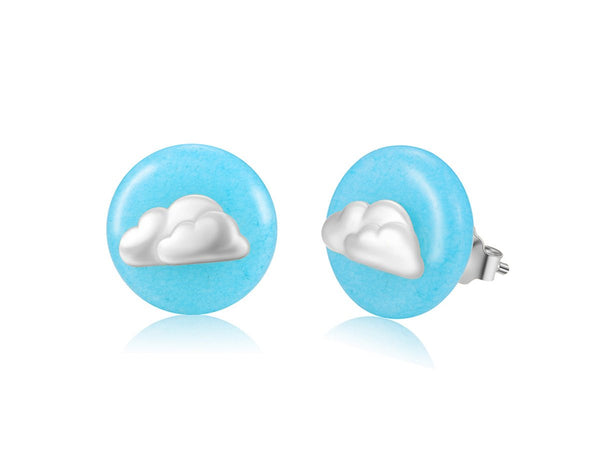 Cloud Stud Earring Earring - FaunaFloral