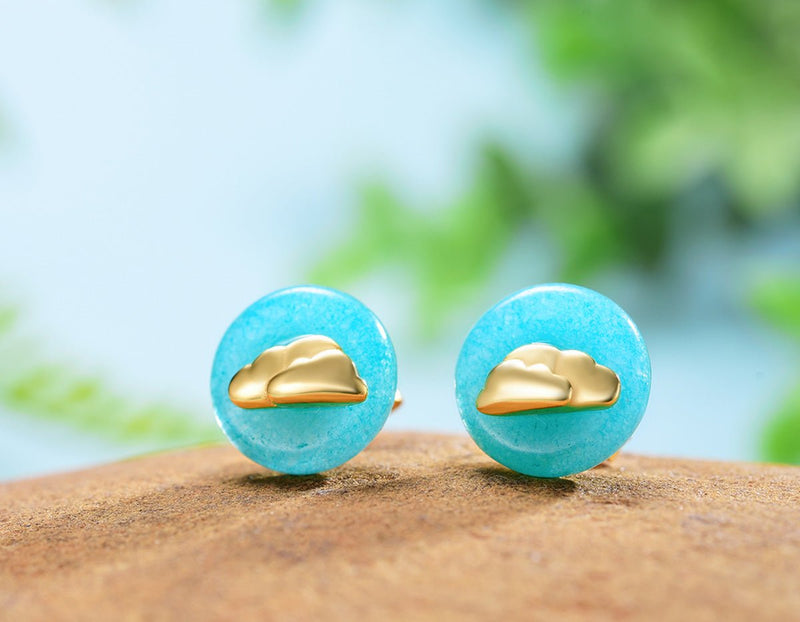 Cloud Stud Earring Earring - FaunaFloral