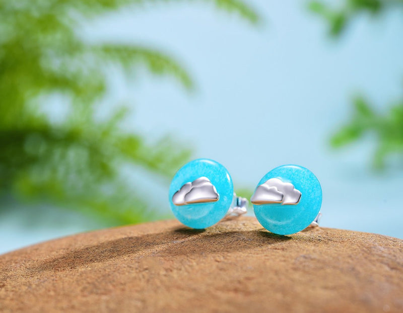 Cloud Stud Earring Earring - FaunaFloral