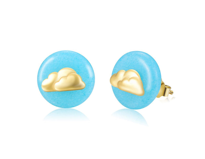 Cloud Stud Earring Earring - FaunaFloral