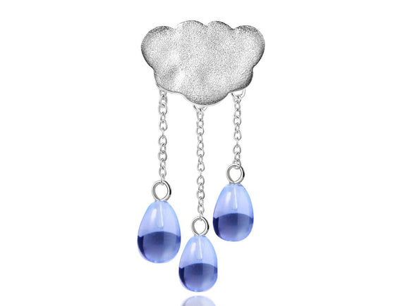 Cloud Tassel Raindrops Pendant Pendant - FaunaFloral