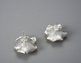 Curled Leaf Stud Earring Earring - FaunaFloral