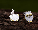 Cute Owl Earring Earring - FaunaFloral