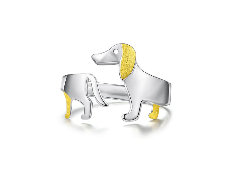 Dachshund Dog Ring Ring - FaunaFloral