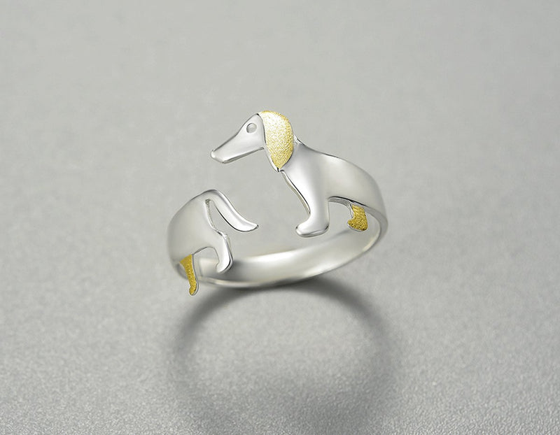 Dachshund Dog Ring Ring - FaunaFloral