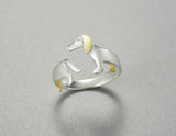 Dachshund Dog Ring Ring - FaunaFloral