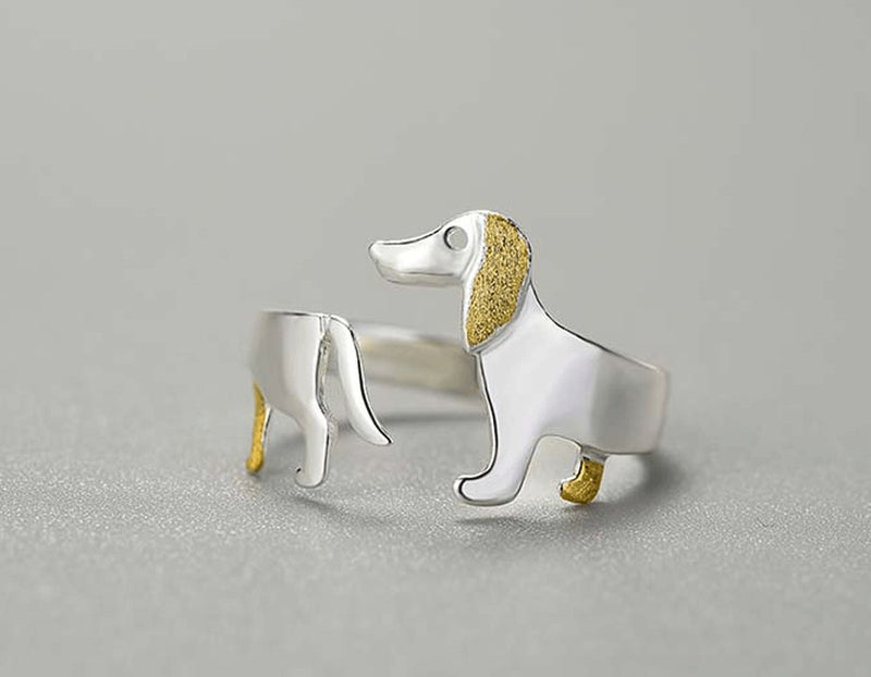 Dachshund Dog Ring Ring - FaunaFloral