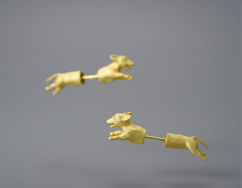 Dachshund Stud Earrings Earring - FaunaFloral