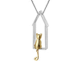 Daydreaming Cat Pendant Pendant - FaunaFloral