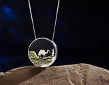 Desert on a Starry Night Pendant Pendant - FaunaFloral