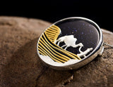 Desert on a Starry Night Pendant Pendant - FaunaFloral