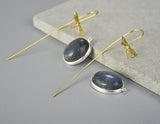 Dragonfly Labradorite Earring Earring - FaunaFloral