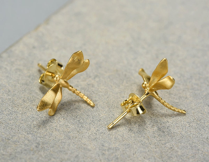 Dragonfly Stud Earring Earring - FaunaFloral