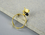 Dripping Honey & Bee Ring II Ring - FaunaFloral