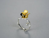 Dripping Honey & Bee Ring II Ring - FaunaFloral