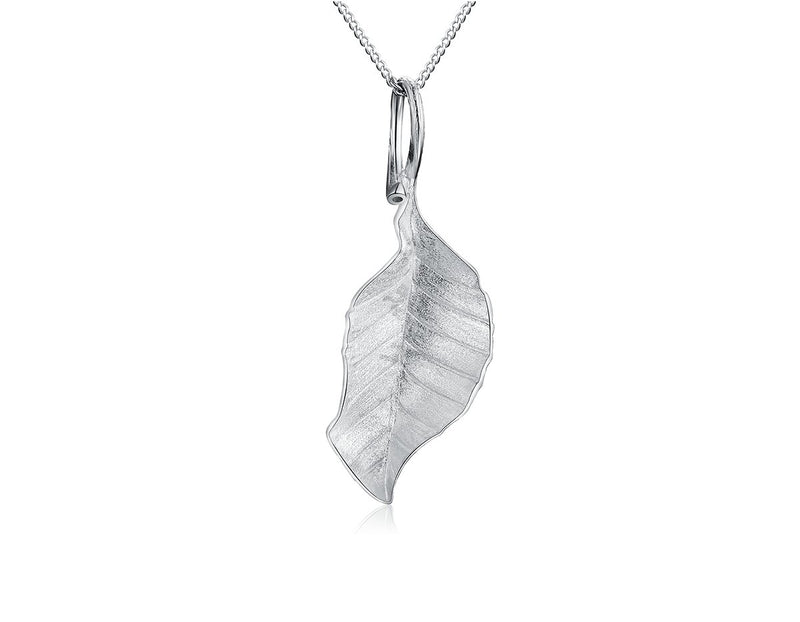 Elegant Autumn Leaf Necklace Necklace - FaunaFloral