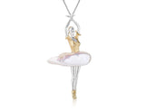 Elegant Ballerina Pendant Pendant - FaunaFloral