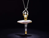 Elegant Ballerina Pendant Pendant - FaunaFloral