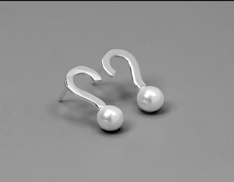 Question Mark Earring