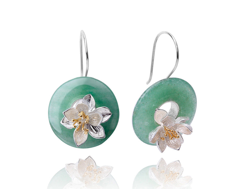 Lotus Whispers Earring