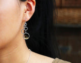 Flower Buds In a Circle Earring Earring - FaunaFloral