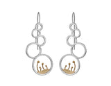 Flower Buds In a Circle Earring Earring - FaunaFloral