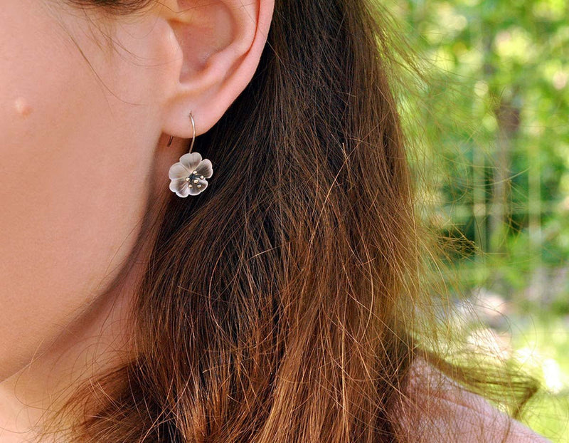 Flower in the Rain Earring Earring - FaunaFloral