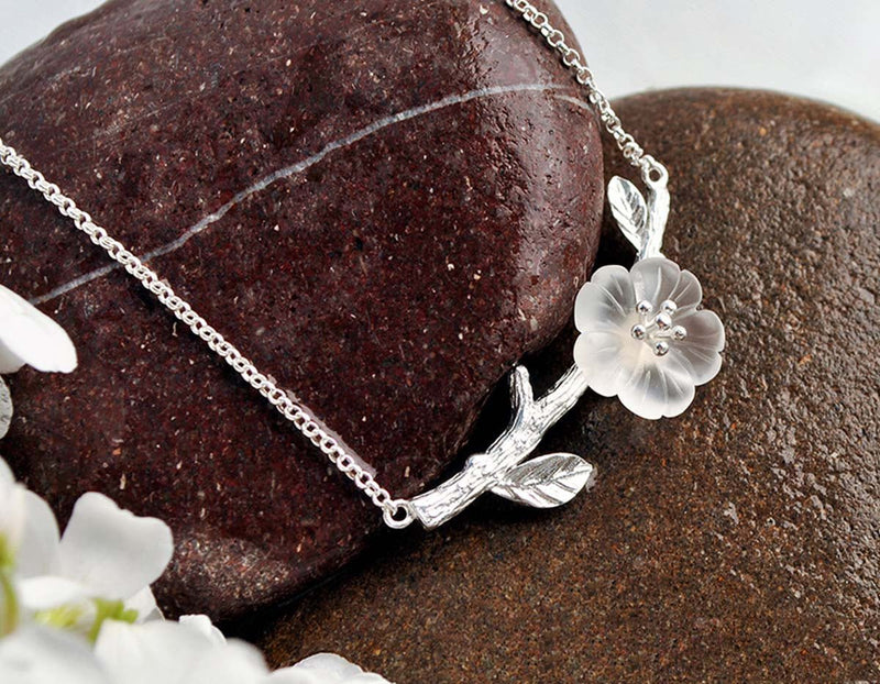 Flower in the Rain II Necklace Necklace - FaunaFloral