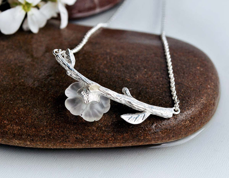 Flower in the Rain II Necklace Necklace - FaunaFloral